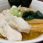 鶏がらスープのラーメン