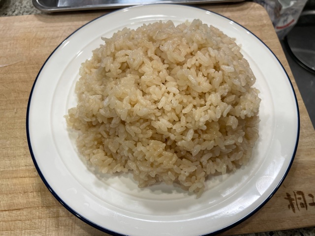 炊けたご飯