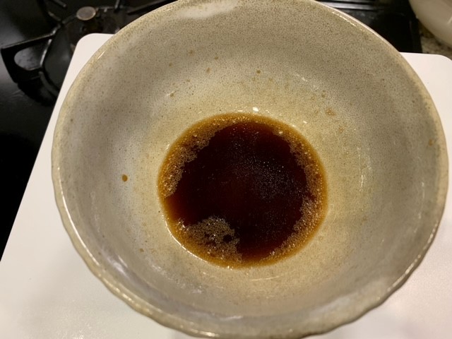 sioを溶かしたバルサミコ酢